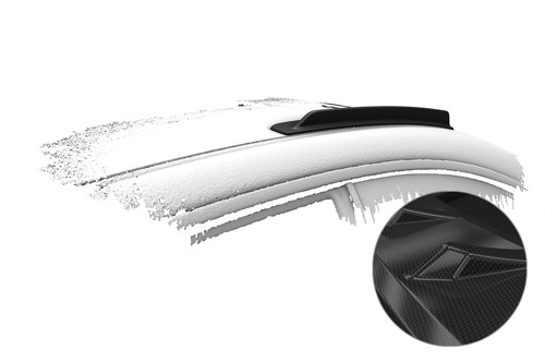 Dachfinnen carbon optik - dachfinnen, für